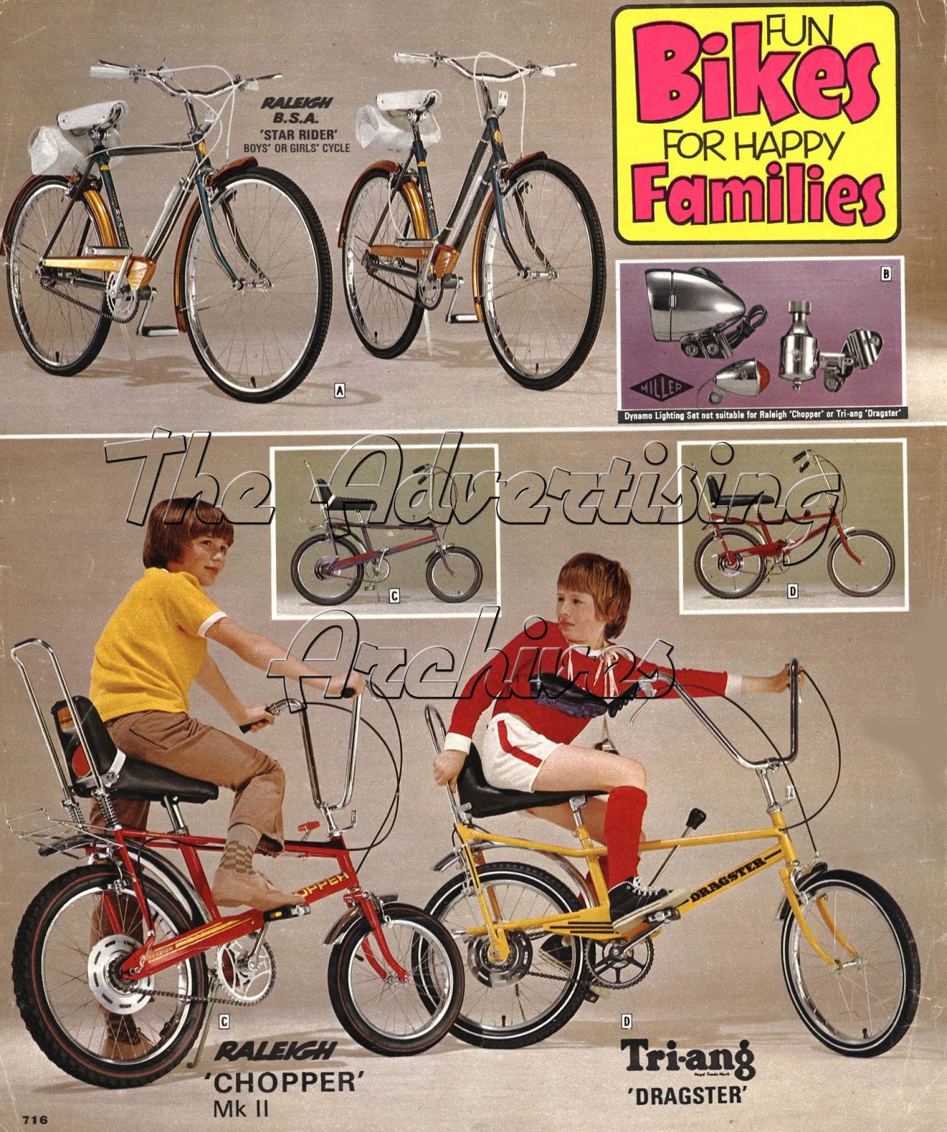 The Advertising Archives Raleigh Bikes!