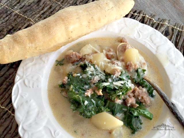 Zuppa Toscana Soup from 12 Tomatoes, Bliss-Ranch.com