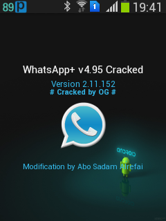 whatsapp plus v 4.95