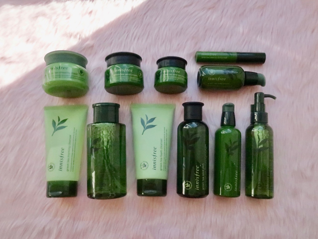 Innisfree Green Tea Seed Skin Care review Perfect Summer Skin Care!