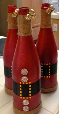 Special DIY Home Decor Wine Bottle Christmas Crafts Special DIY Home Decor Wine Bottle Christmas Crafts