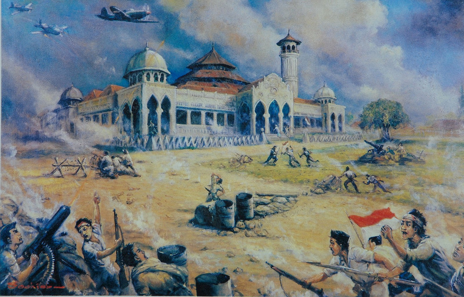 Saiin Lukisan Sejarah Perjuangan Indonesia