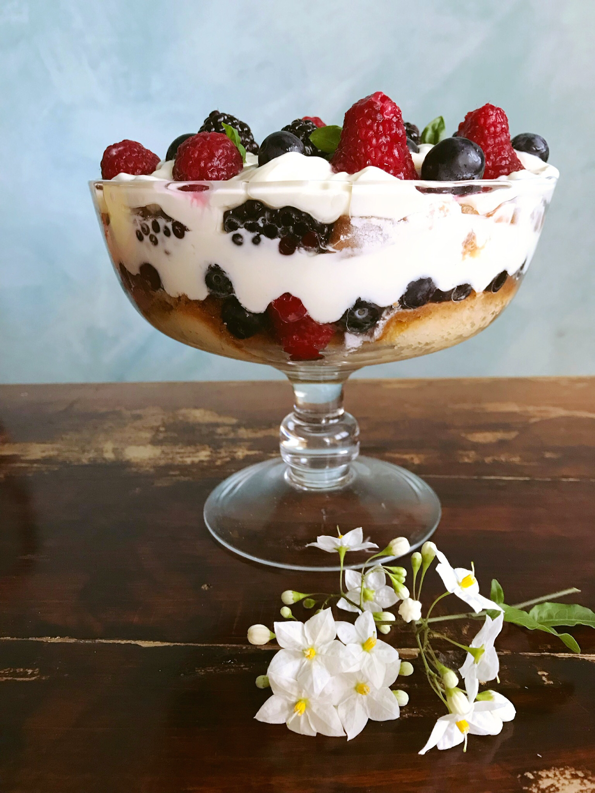 My Recipes: Berries and Mascarpone Trifle. | Cool Chic Style Fashion