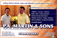 P. A. MARTIN & SONS, LLC General Contractor