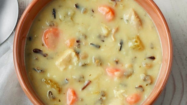 Panera Soup Recipes: Panera Cream of Chicken & Wild Rice Soup Recipe