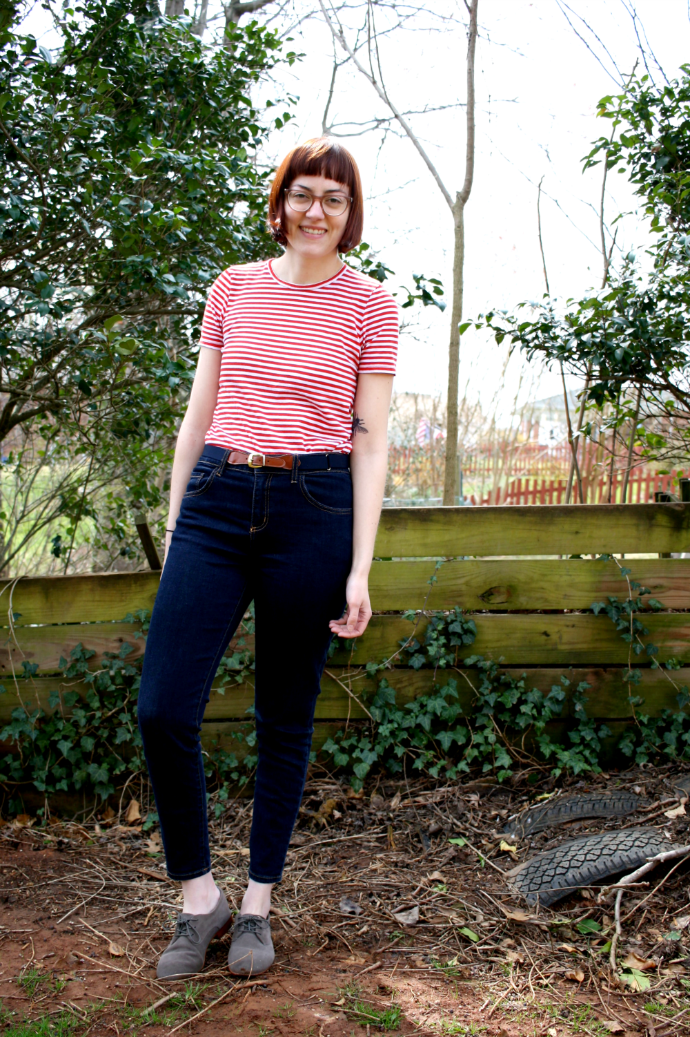 Everlane Top and made in USA denim Everlane Top and made in USA denim
