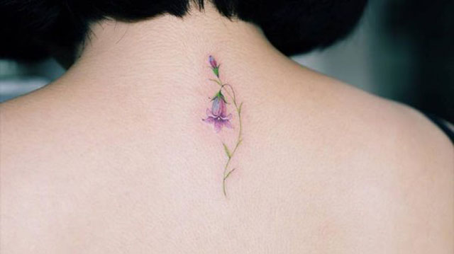Tiny Floral Tattoos