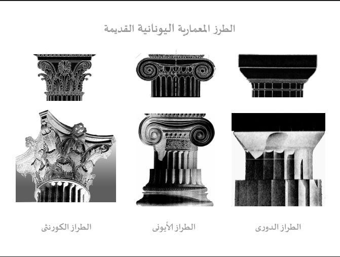 العمارة والفنون Arch Arts مدونة 1 الطرز المعمارية اليونانية القديمة