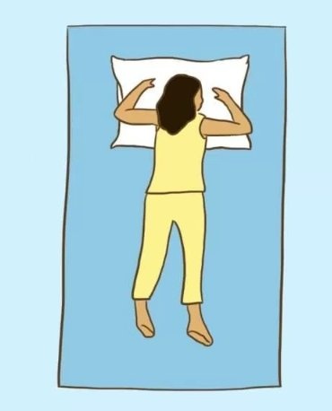 sleep positions high blood pressure