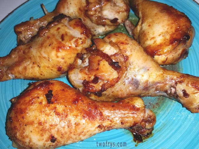 Two Frys Asian BBQ Chicken Legs