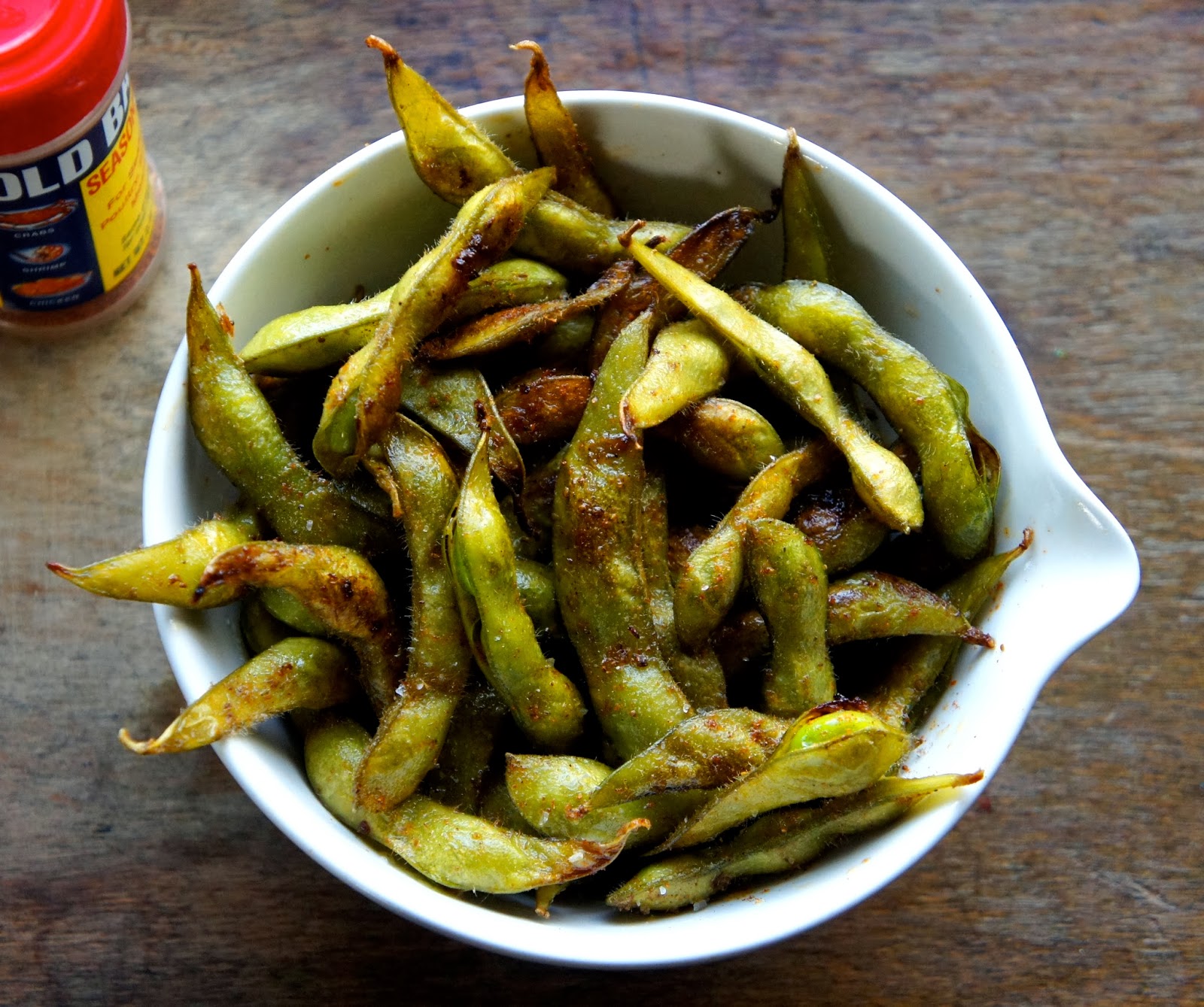 Kid Can Eat! Crispy "Old Bay" Edamame