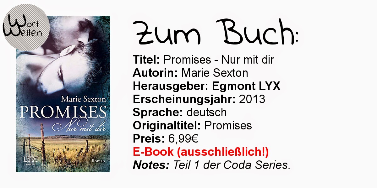 [REVIEW] Marie Sexton Coda Series // 1 Promises Nur mit dir