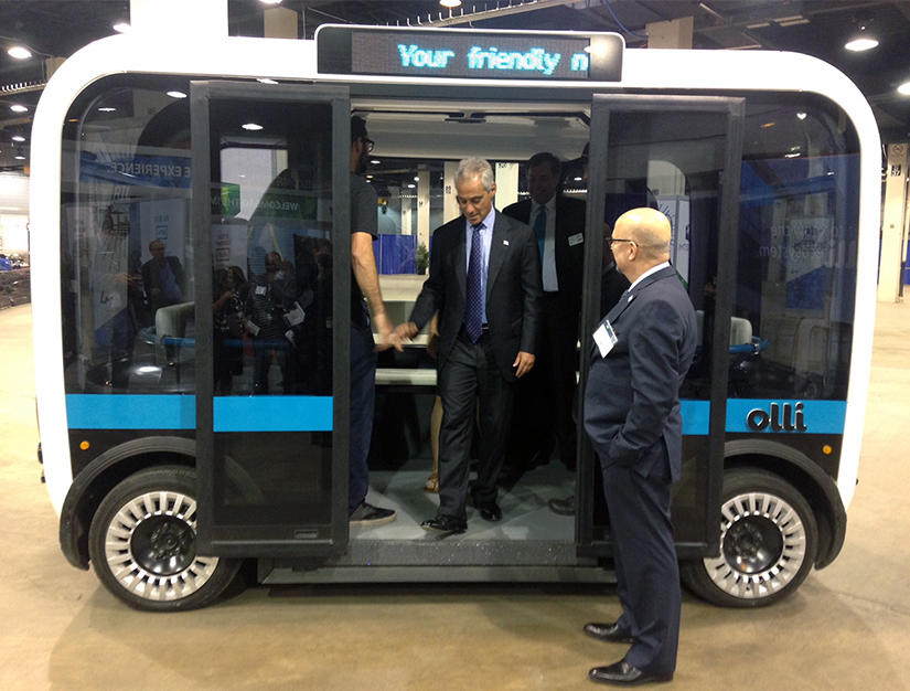 Olli, primer auto con la Inteligencia Artificial de IBM