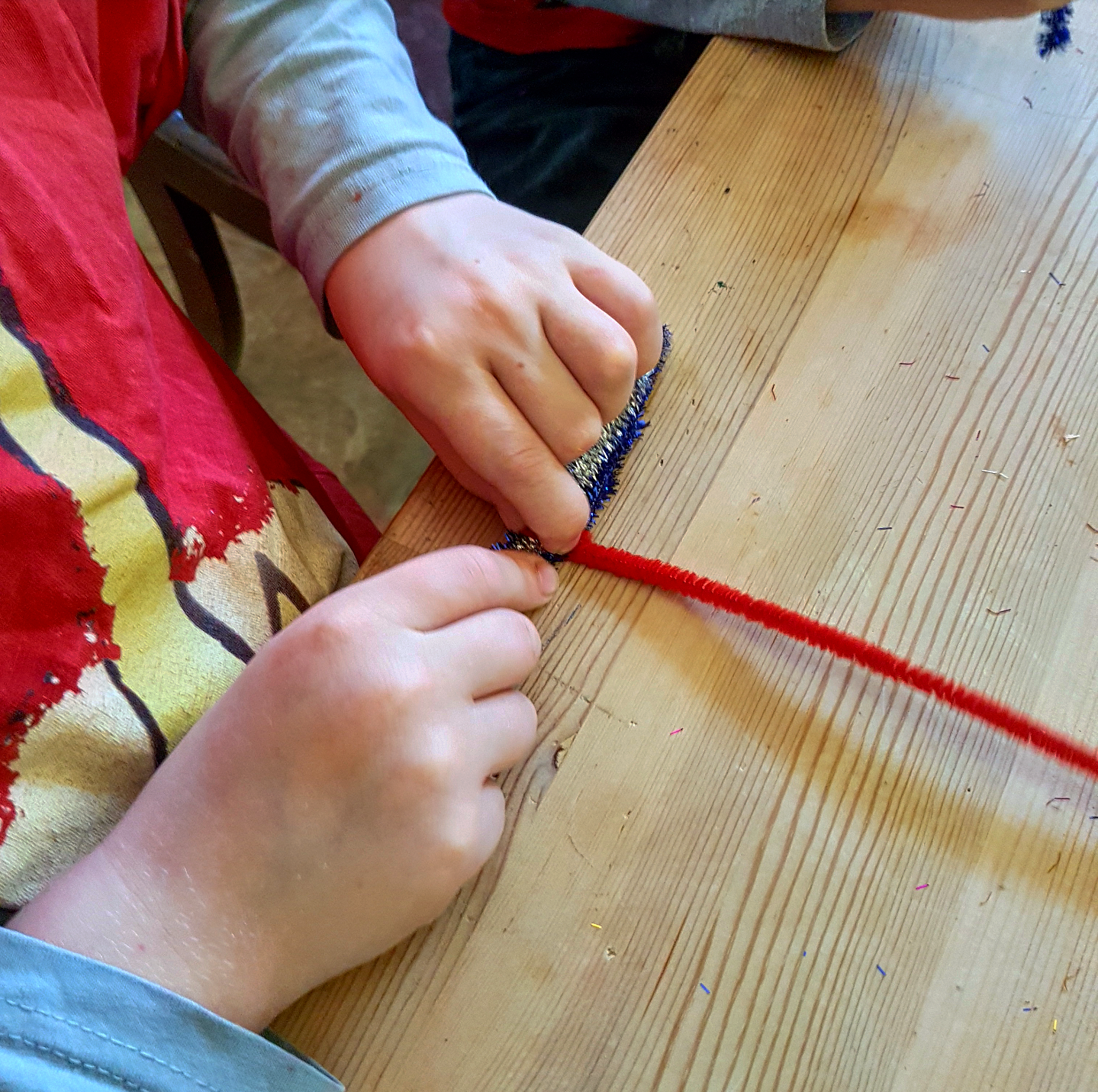 Inside Martyn's Thoughts Home School Pipe Cleaner Fireworks