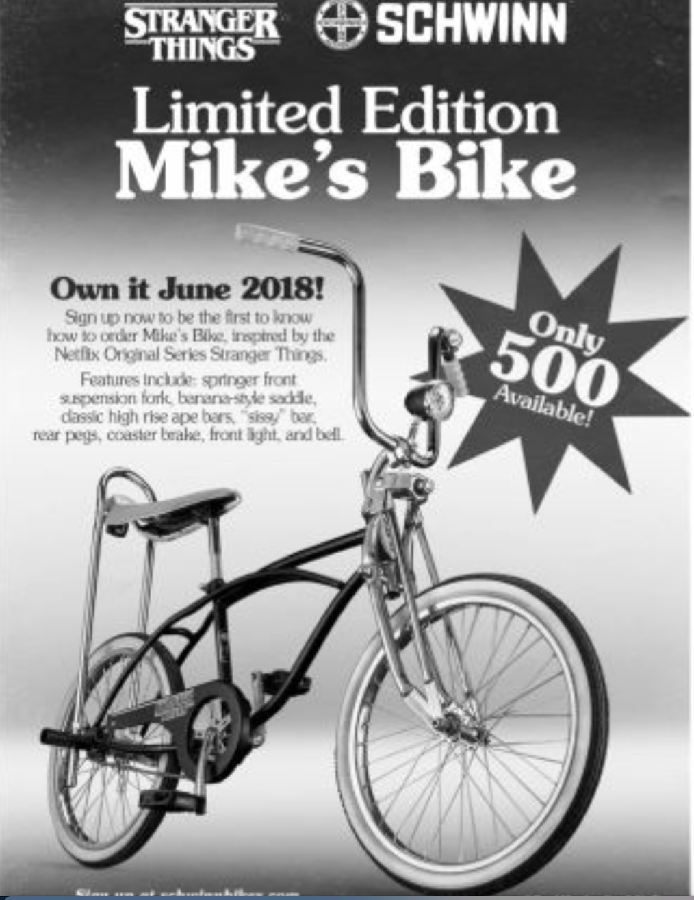 stranger things bike at target