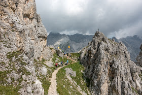 Übers Gatterl auf die Zugspitze  Alpentestival Garmisch-Partenkirchen   Gatterl-Tour auf die Zugspitze über ehrwalder Alm und Knorrhütte 09