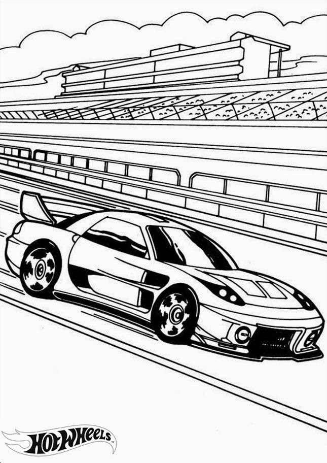 Hot Wheels Coloring Pages 21