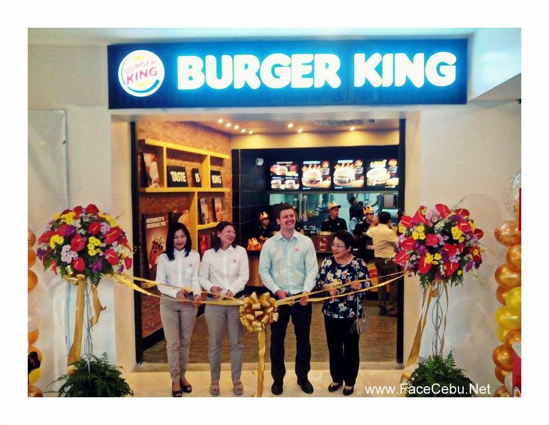 Burger King Opens Branch in Cebu, First in Visayas FaceCebu Cebu