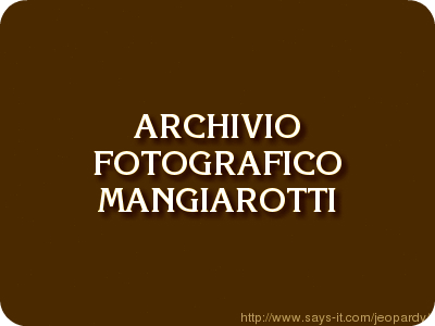 Archivio Foto Mangiarotti