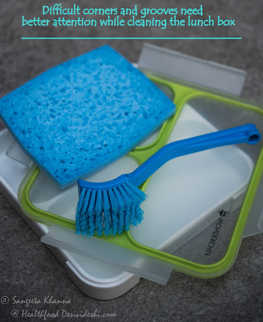 10 ways to clean and maintain lunch boxes to prevent spoilage of packed