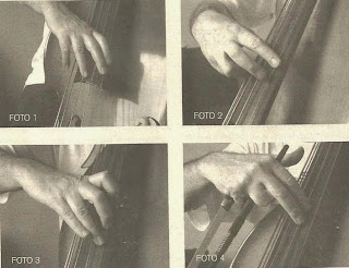 Posições para tocar baixo acústico