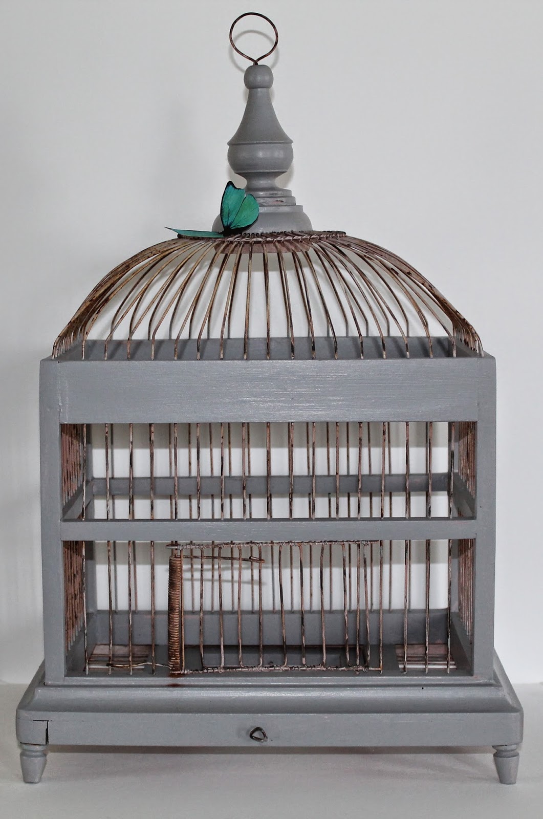 Painted Bird Cage Love My Simple Home