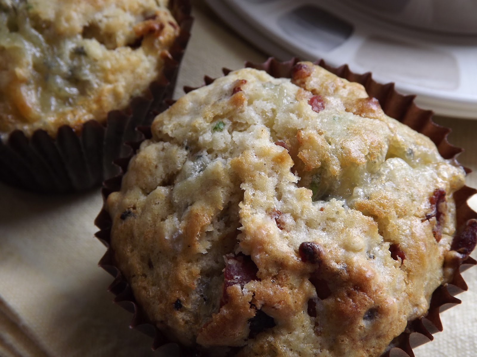Bacon and Blue Cheese Muffins Perfect for Sunday Brunch