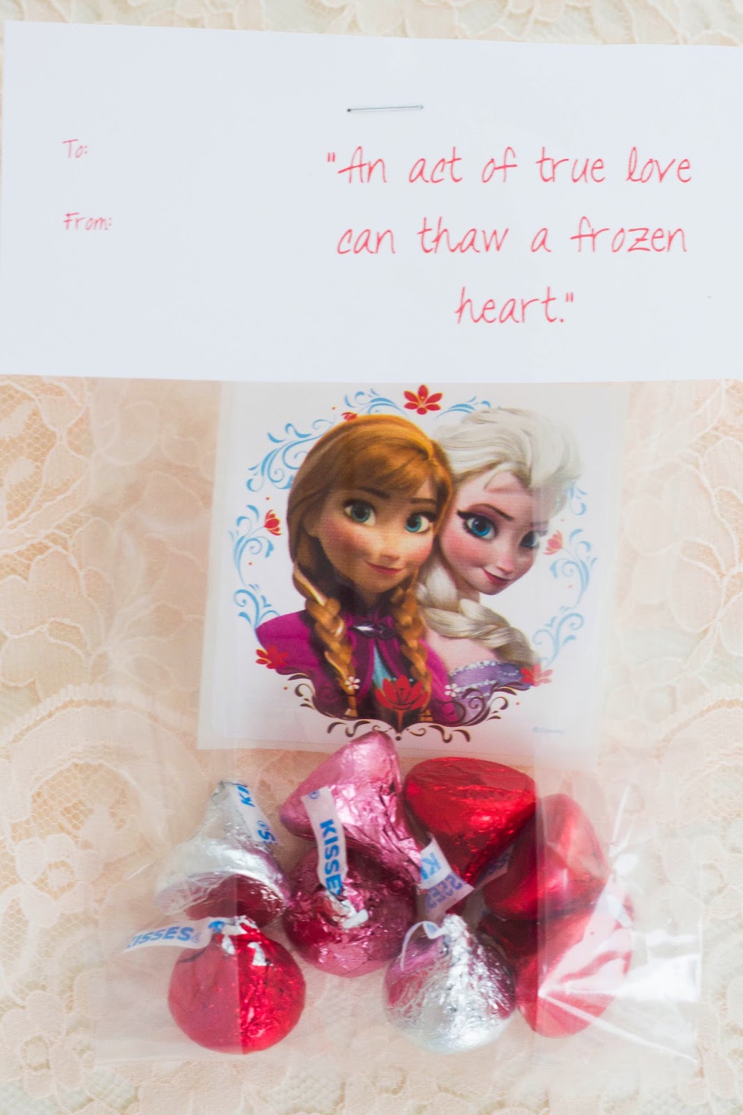 do it yourself divas: DIY Frozen Valentine Cards and Free Frozen Printable