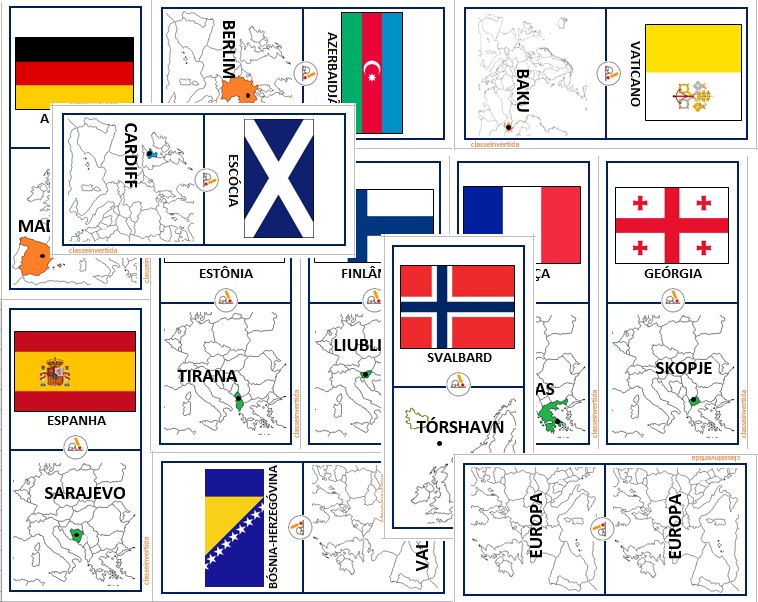 classe invertida: jogos didáticos: GeoDominó Brasil: Estados