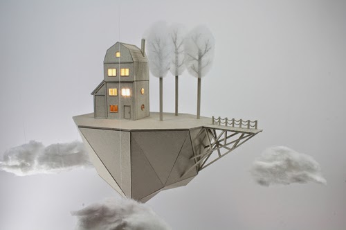 01-Floating-Island-Vera-van-Wolferen-Architectural-Cardboard-Night-Lights-www-designstack-co