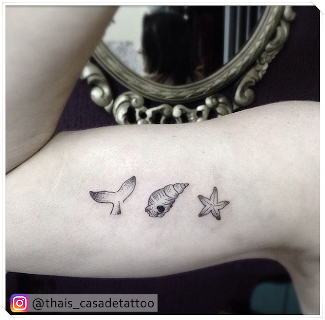 Inspirações: Tattoos com conchas - Perolando