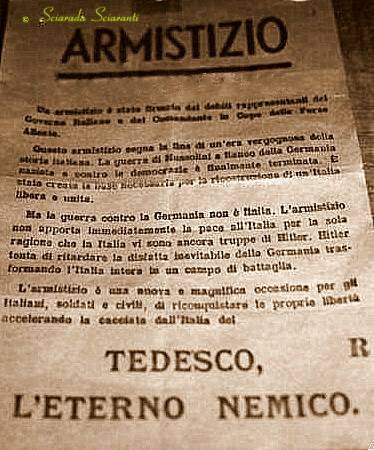 Armistizio 8 settembre 1943