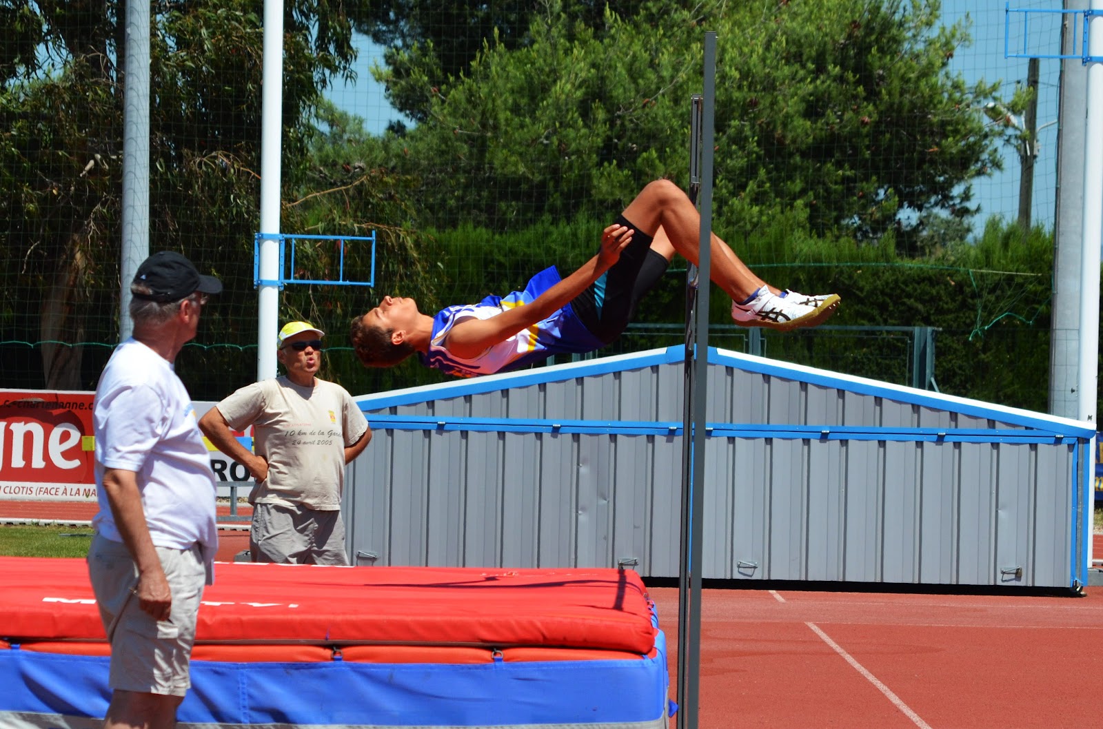 Athlétisme Saut en hauteur