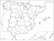 Mapa de España para recortar mapa politico espaã±a