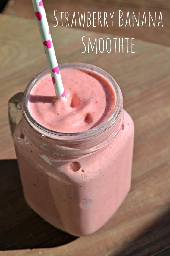 Strawberry Banana Smoothies
