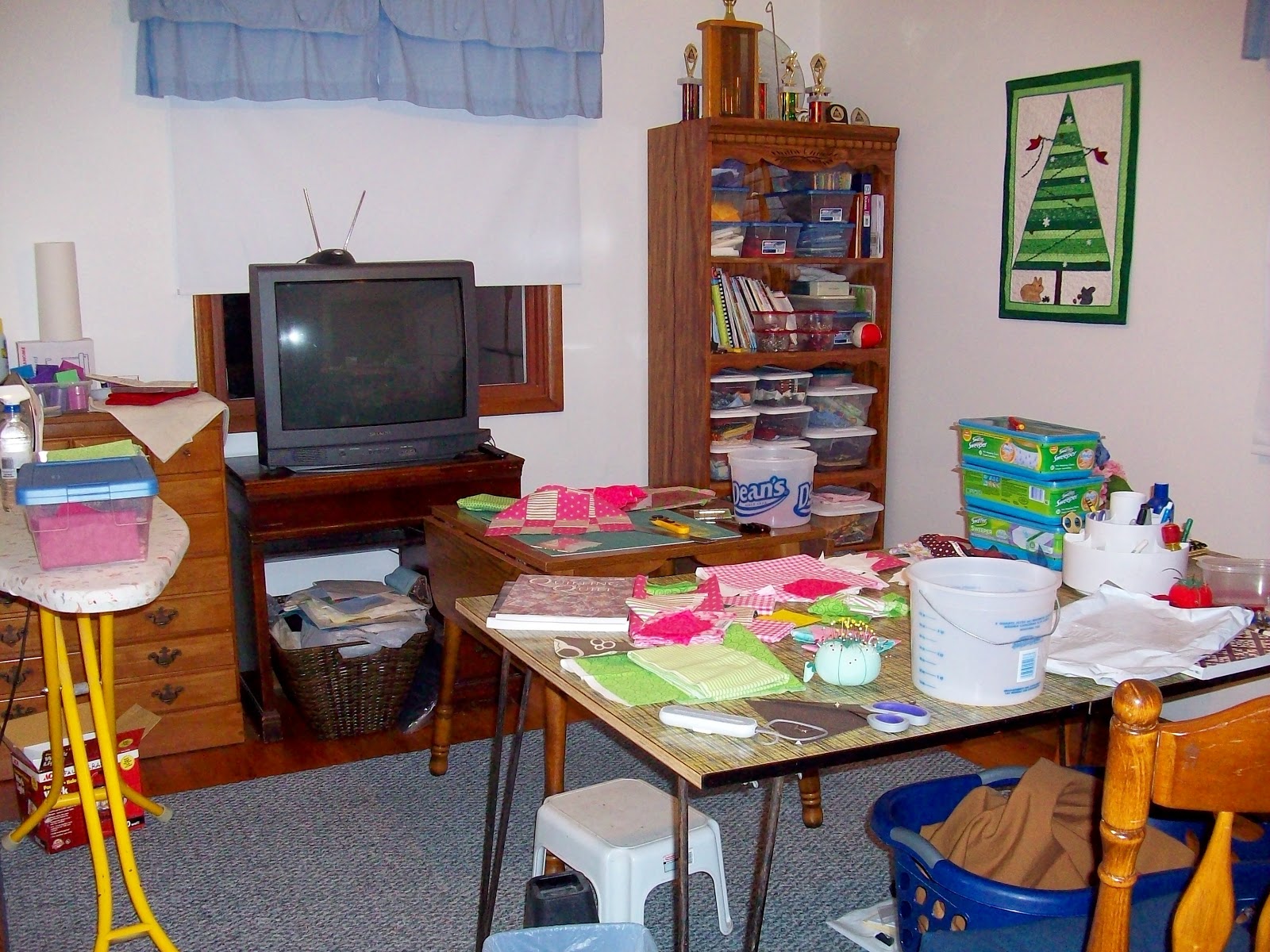 Quilt Talk Sewing Room Makeover