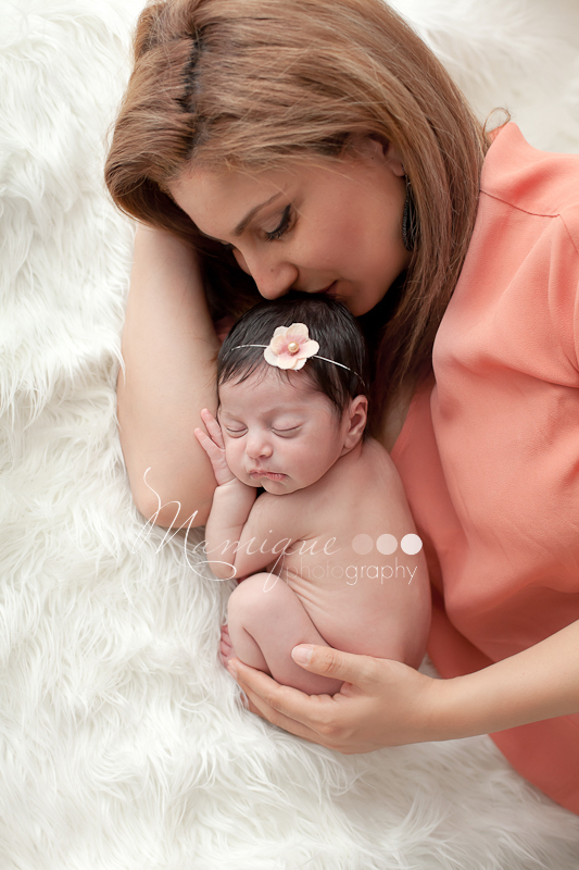 Vancouver Newborn Photography - Baby Girl Snuggles