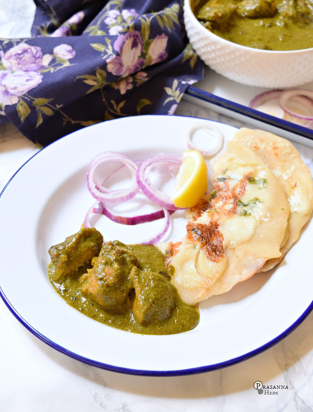Palak Chicken Curry Recipe Savory Bites Recipes A Food Blog with
