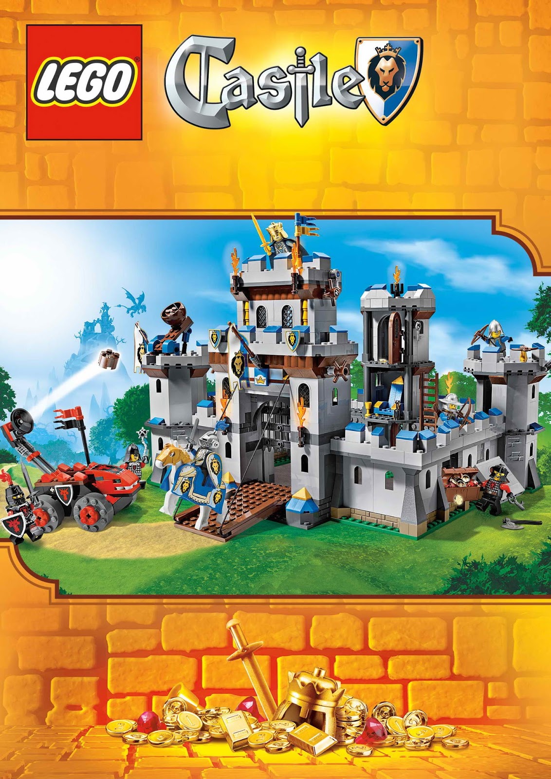 oneTWOBRICK.com: set database: LEGO 70404 king's castle
