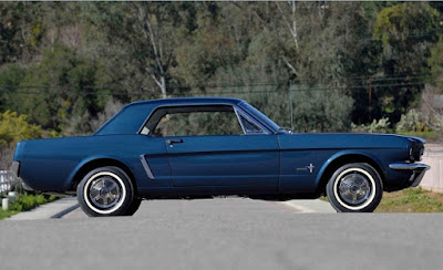 1965 Ford Mustang Hardtop First Prototype 1965 Ford Mustang Prototype Side Right