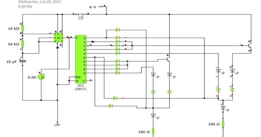 Electronics :Traffic light Circuit - EngineerMaths Power System Consulting