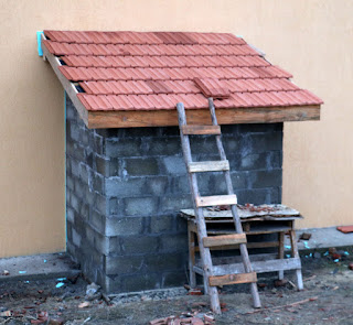 Roof has been tiled Roof has been tiled