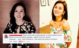 Beauty Gonzales Insulted on Her English Grammar , Some Netizens Shows Support Beauty Gonzales Insulted on Her English Grammar , Some Netizens Shows Support