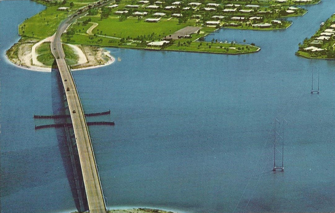 Vintage Travel Postcards Marco Island, Florida