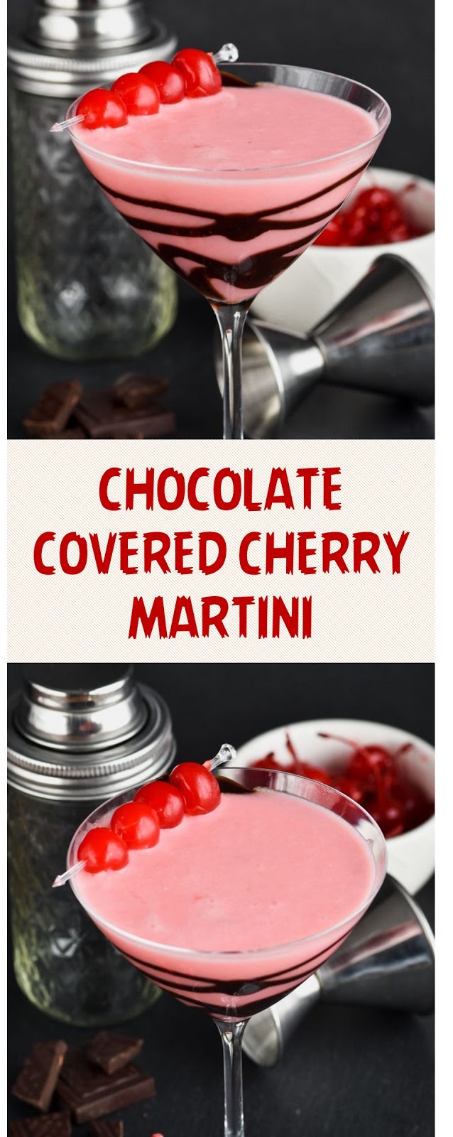 CHOCOLATE COVERED CHERRY MARTINI