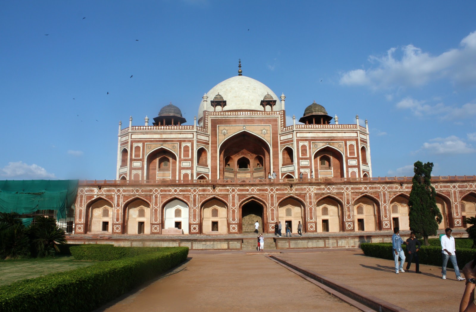 Incredible India. La tumba de Humayun. Delhi.