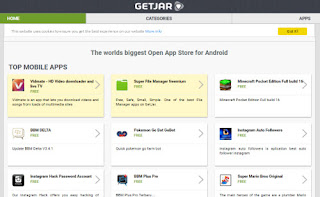 getjar.com situs aplikasi android terlengkap terpopuler