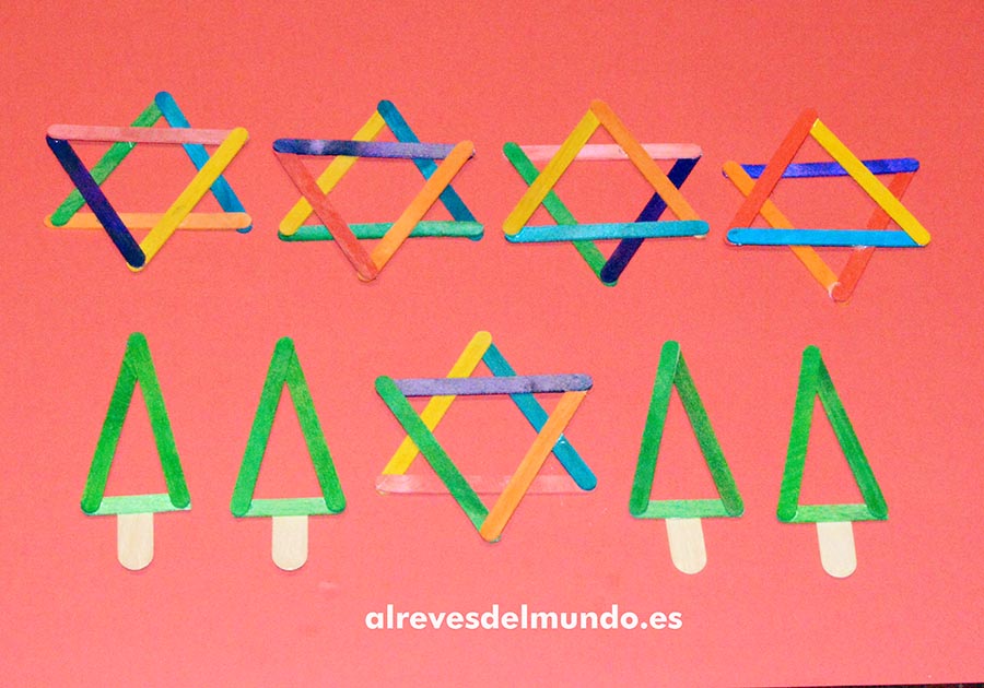 manualidades niños navidad