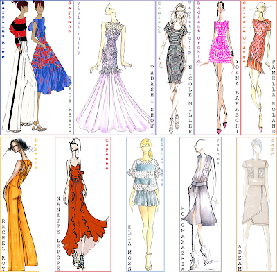 Ro-Ksana.blogspot.com Pantone fashion color report Spring-2014 sketches эскизы моделей одежды весна-2014 бисероплетение украшения бисера натуральными камнями хендмейд бижутерия подарки женщине handcrafted