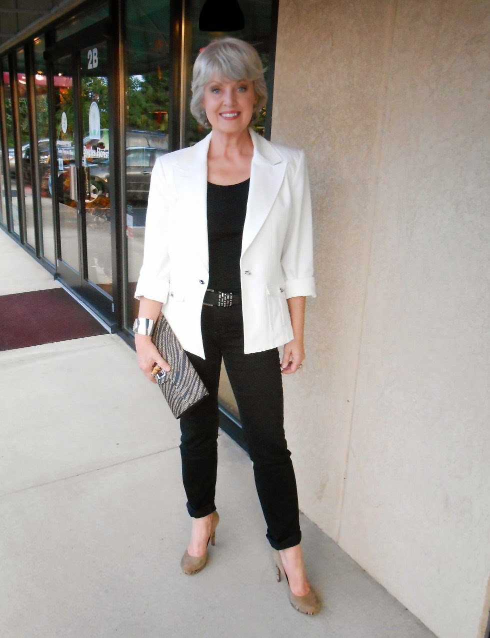 Fifty, not Frumpy: Reptile Heels on Date Night